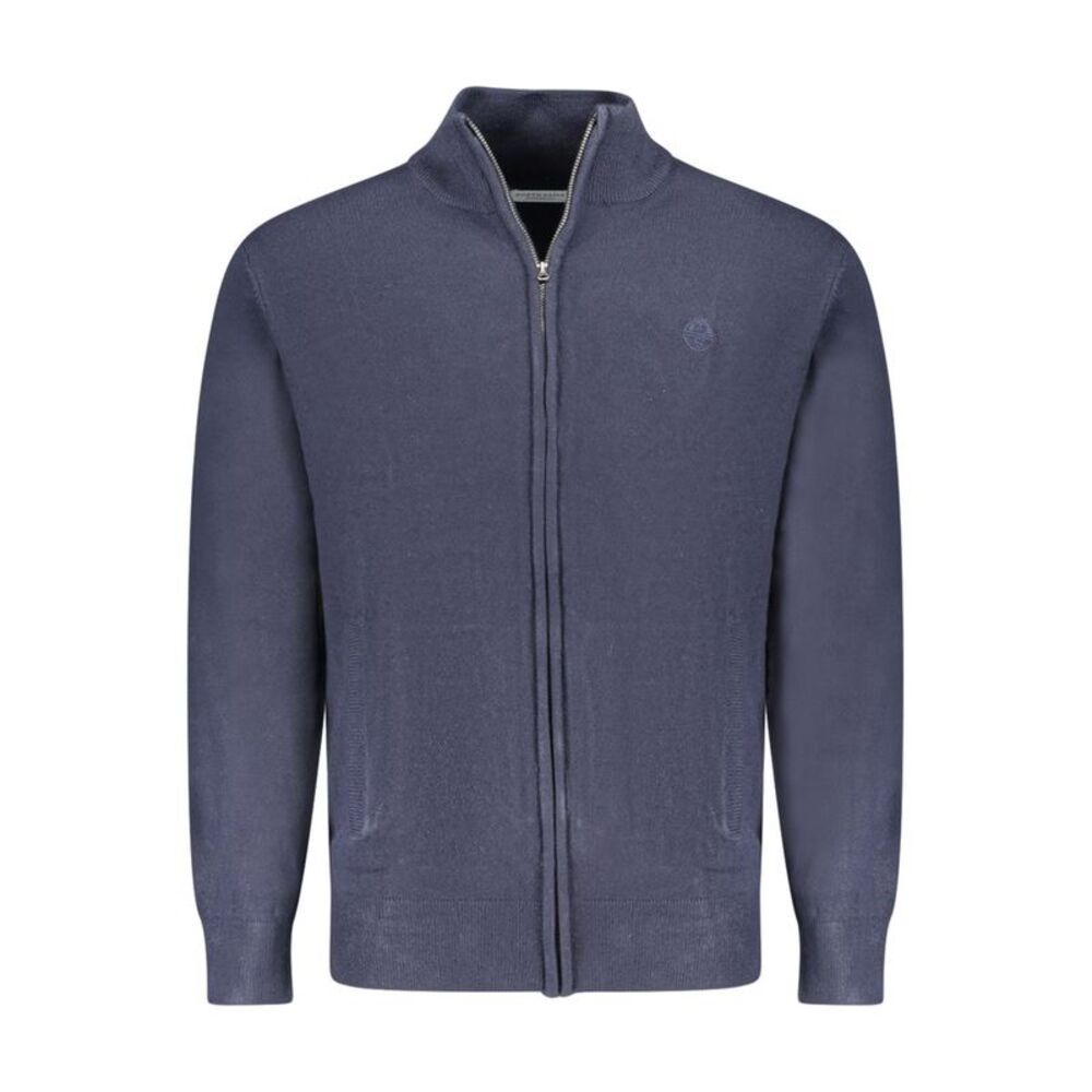 North Sails Blue Acrylic Men Men's Cardigan